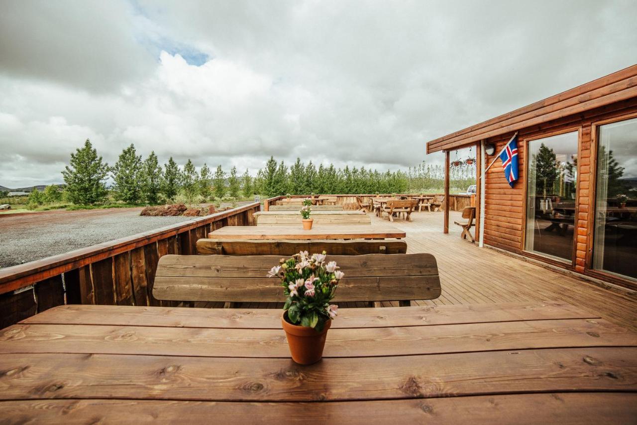 Minniborgir Cottages & Restaurant Selfoss Exterior foto